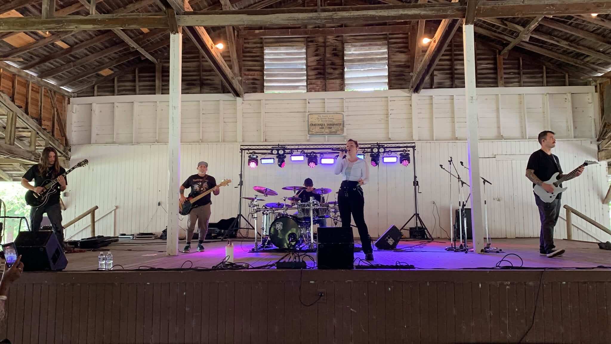 Serpents Surround, the whole band
